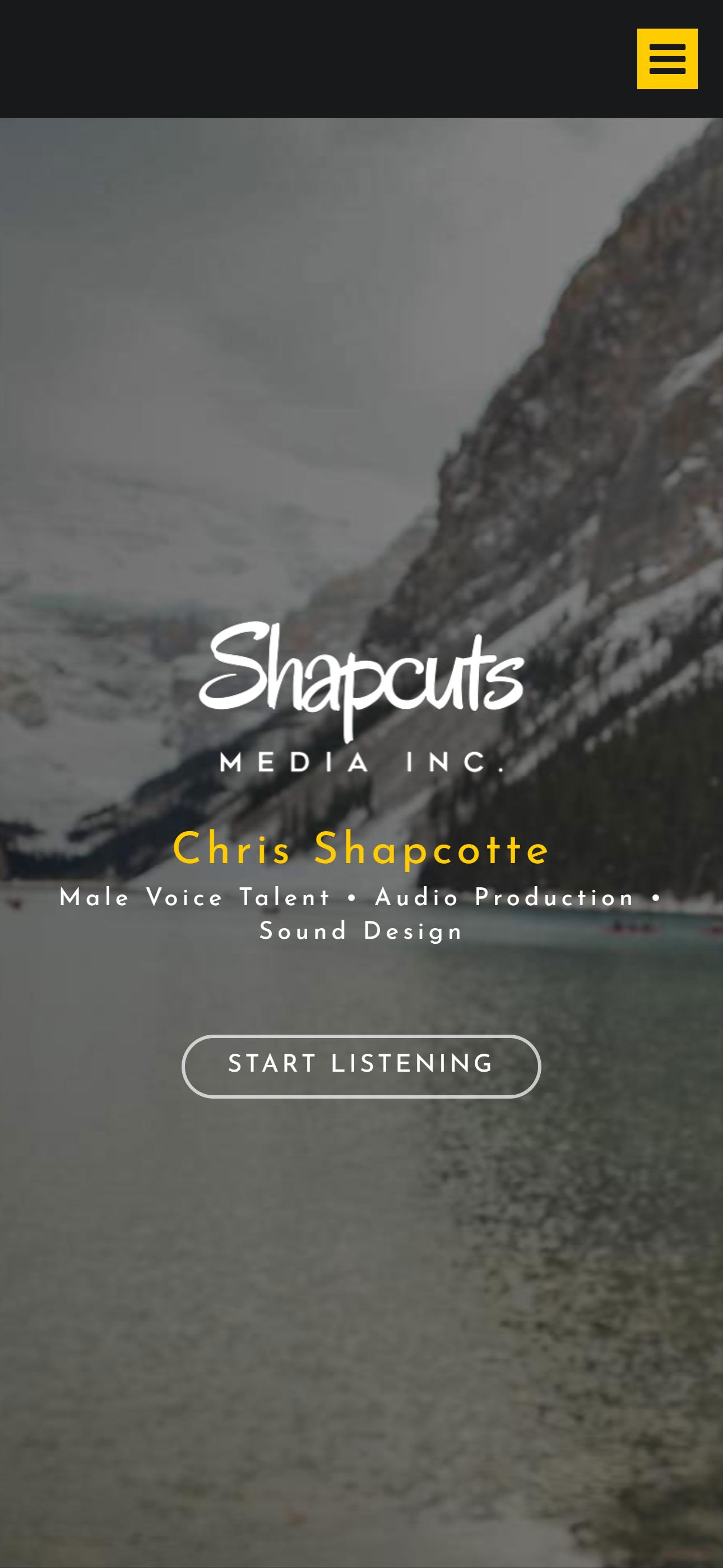 Chris Shapcotte Mobile View